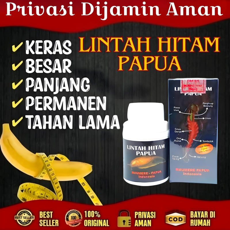 Jual Lintah Hitam Papua Asli Oles Original Yang Asli Obat Kuat Pria Sex