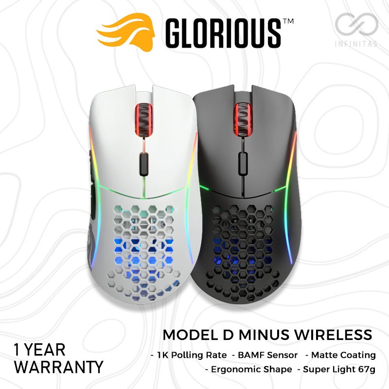 Jual Glorious Model D - / D minus Super Light Wireless Gaming Mouse ...