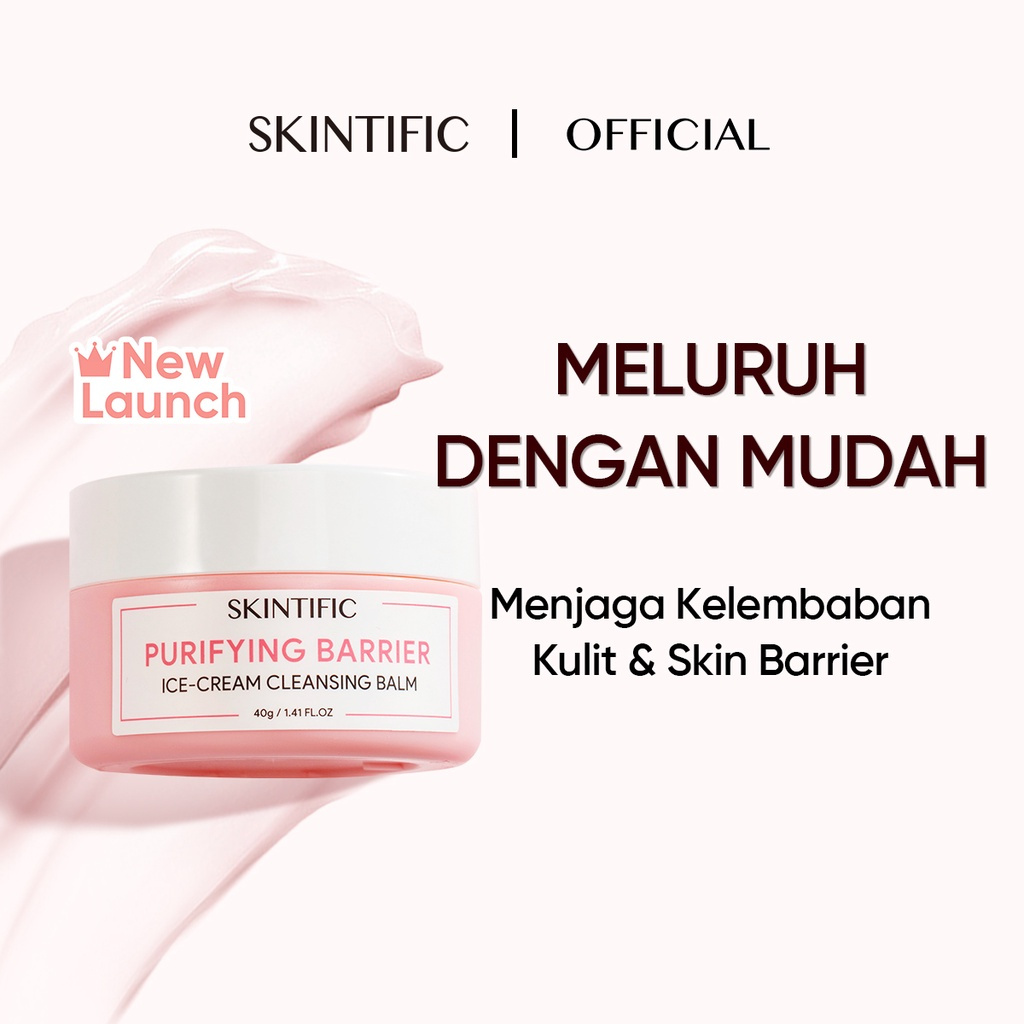 Jual Skintific Purifying Barrier Ice Cream Cleansing Balm G Shopee Indonesia