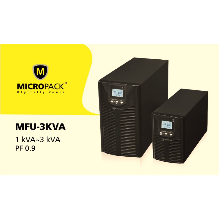 Jual UPS MicroPack MFU-3KVA - UPS Online 3KVA MicroPack MFU3KVA ...
