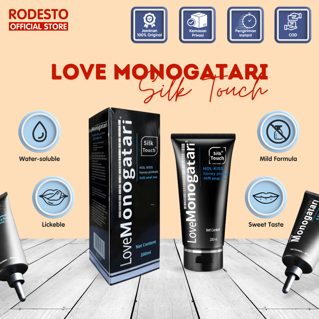 Jual Monogatari Silk Touch Lubricant Gel Pelicin Dan Pelumas 100 Original Japan Shopee Indonesia 6399