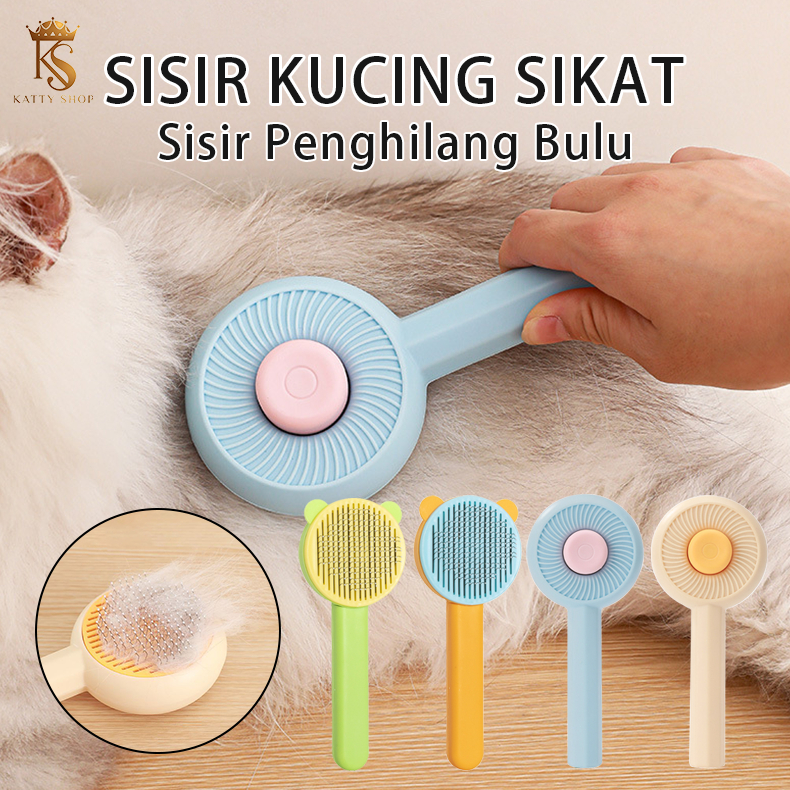 Jual Perawatan Rambut Grooming Hewan Sisir Kawat Grooming Sikat Kucing ...