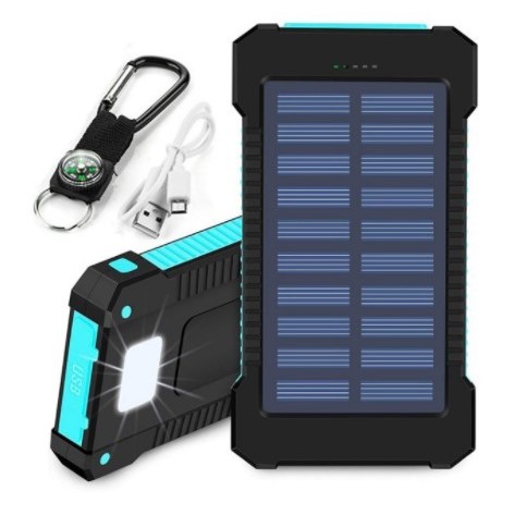 Jual Jiashili Powerbank Solar 50000 MAH Tenaga Surya Dual USB Portabel ...