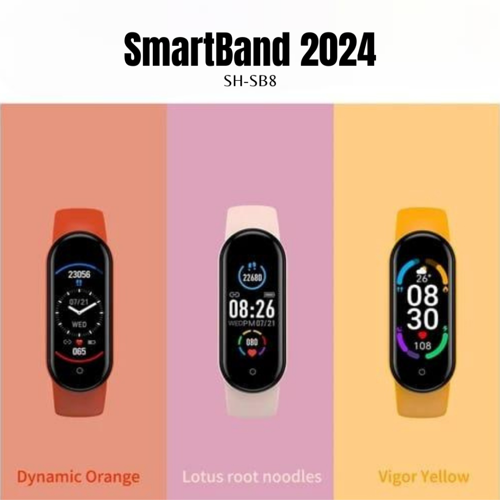 Jual SMARTBAND NEW Fitness Health Tracker IOS Android ORI 1.62inch jam ...