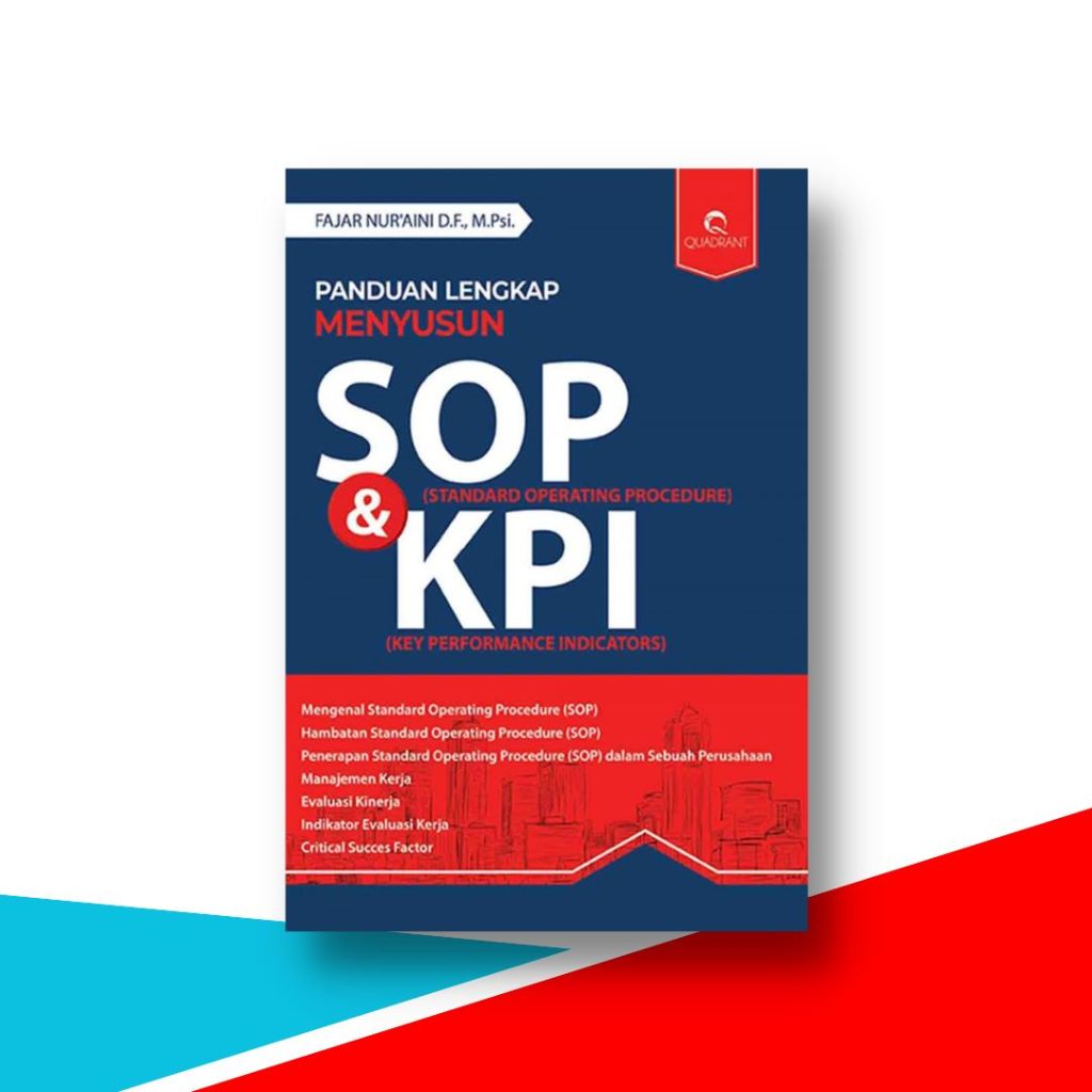 Jual Buku Panduan Lengkap Menyusun SOP & KPI , Standard Operating ...