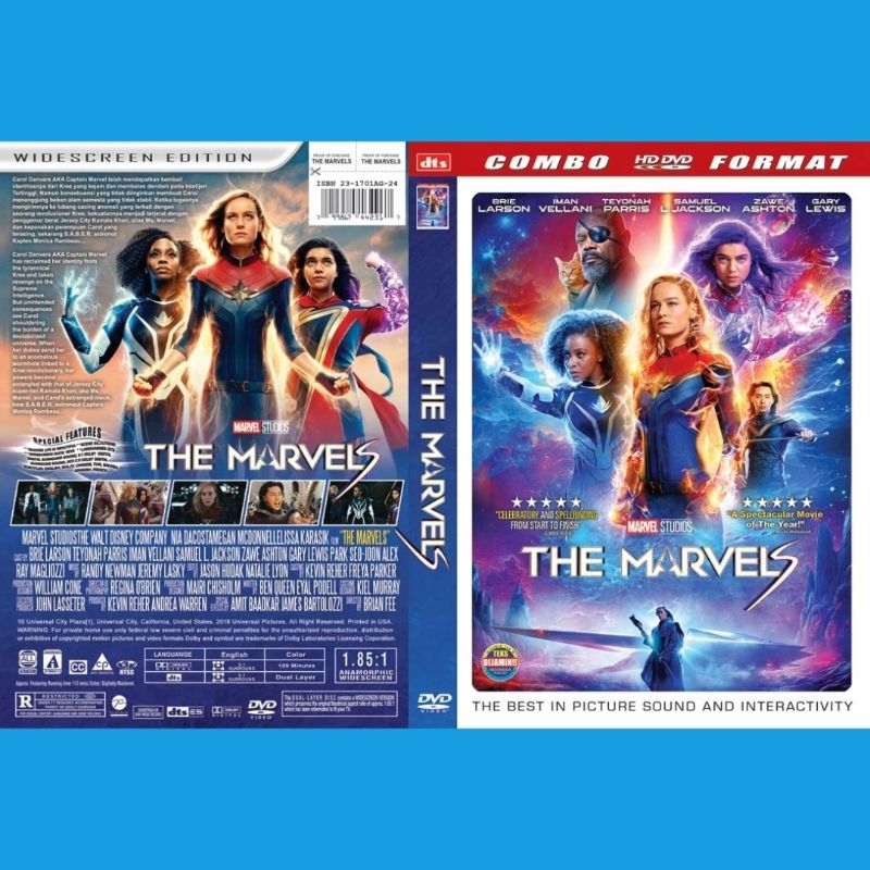 Jual DVD THE MARVELS 2024 Shopee Indonesia