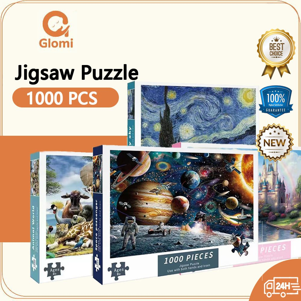 Jual Puzzle DIY Jigsaw ANIME Puzzle 1000 Pcs uk 50 cmx75cm - tail