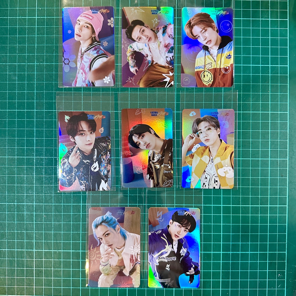 Jual STRAY KIDS x ULTRA MILK Photocard PC (HOLOGRAM ver.) | Shopee