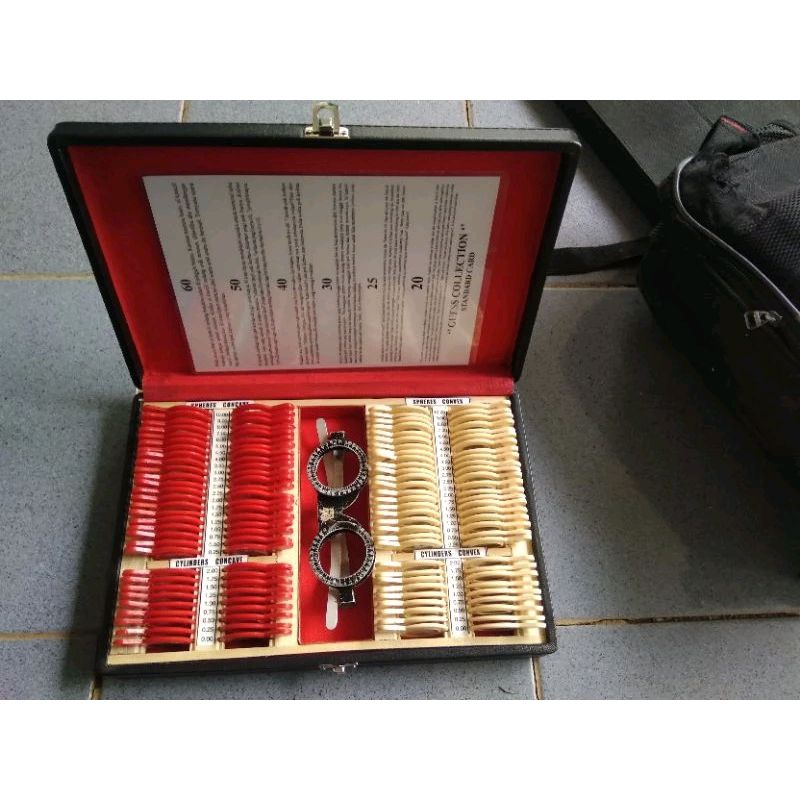 Jual Alat periksa mata alat kir mata trial frame | Shopee Indonesia