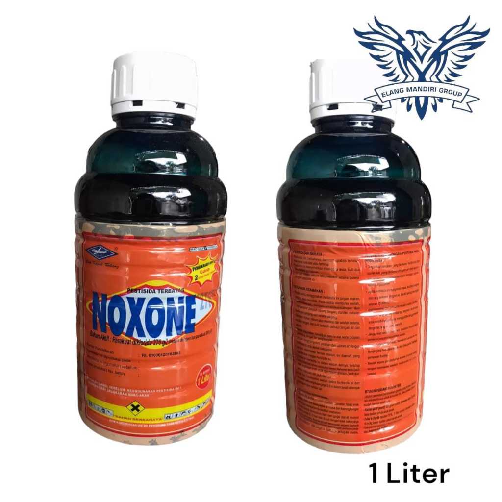 Jual Noxone 276SL 1 Liter Herbisida Kontak Parakuat Diklorida 276 g/l ...