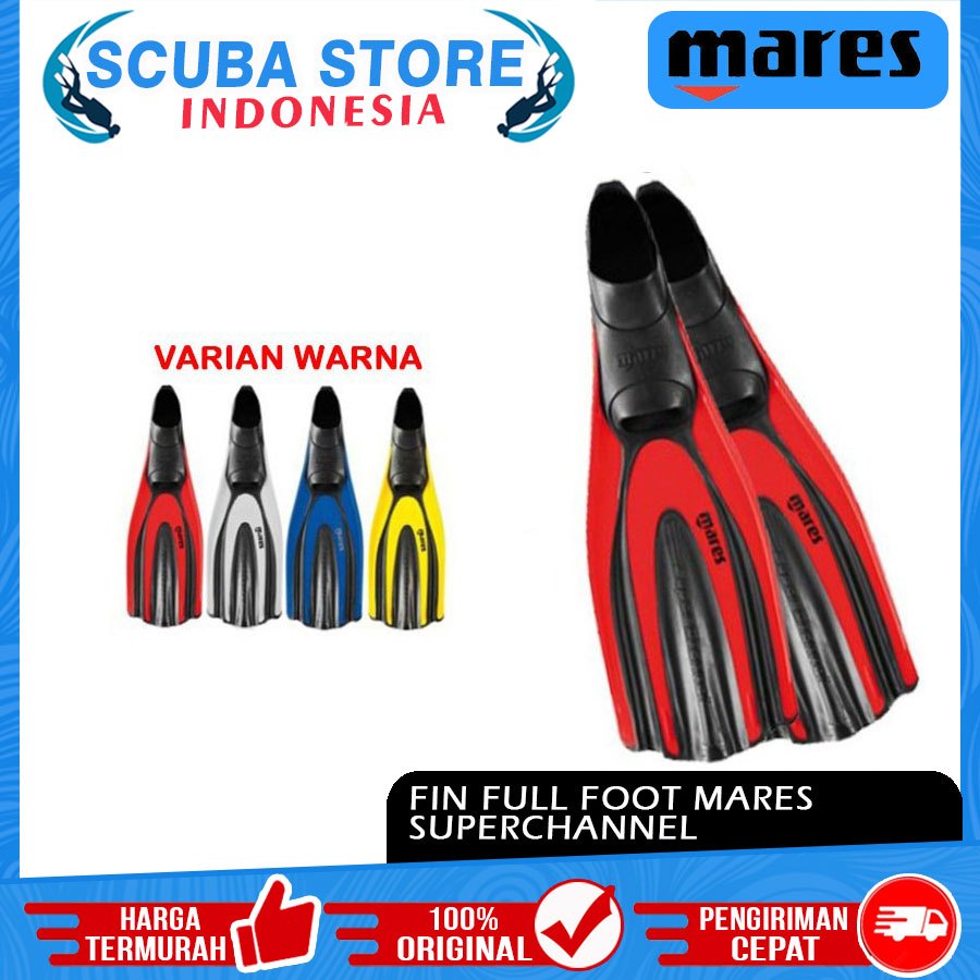 Jual Fin Mares Superchannel B-Fins Kaki Katak Selam Fins Scuba Diving ...