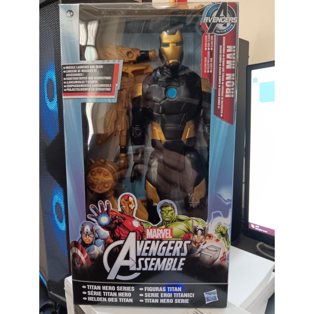 Figuras Titan Hero Series Super héroes Marvel Endgame · HASBRO FAN · El