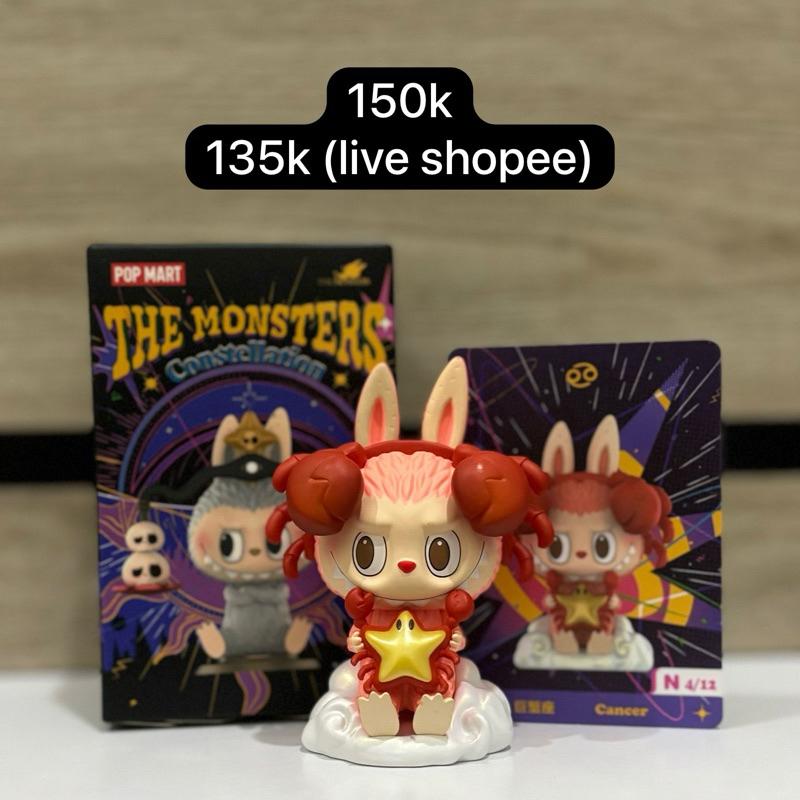Jual Pop Mart Labubu The Monsters Constellation - Cancer | Shopee Indonesia