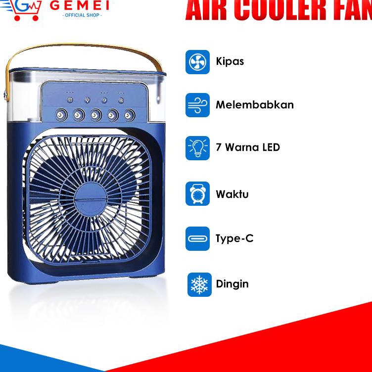 Jual Nj Gemei Kipas Penyejuk Pendingin Kipas Ac Mini Air Cooler Fan