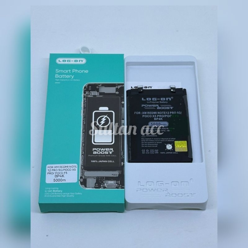 Jual Baterai Bp4k Xiaomi Redmi Note 12 Pro 5g Poco X5 Pro Poco F5 Bp 4k Power Boost Original 9972