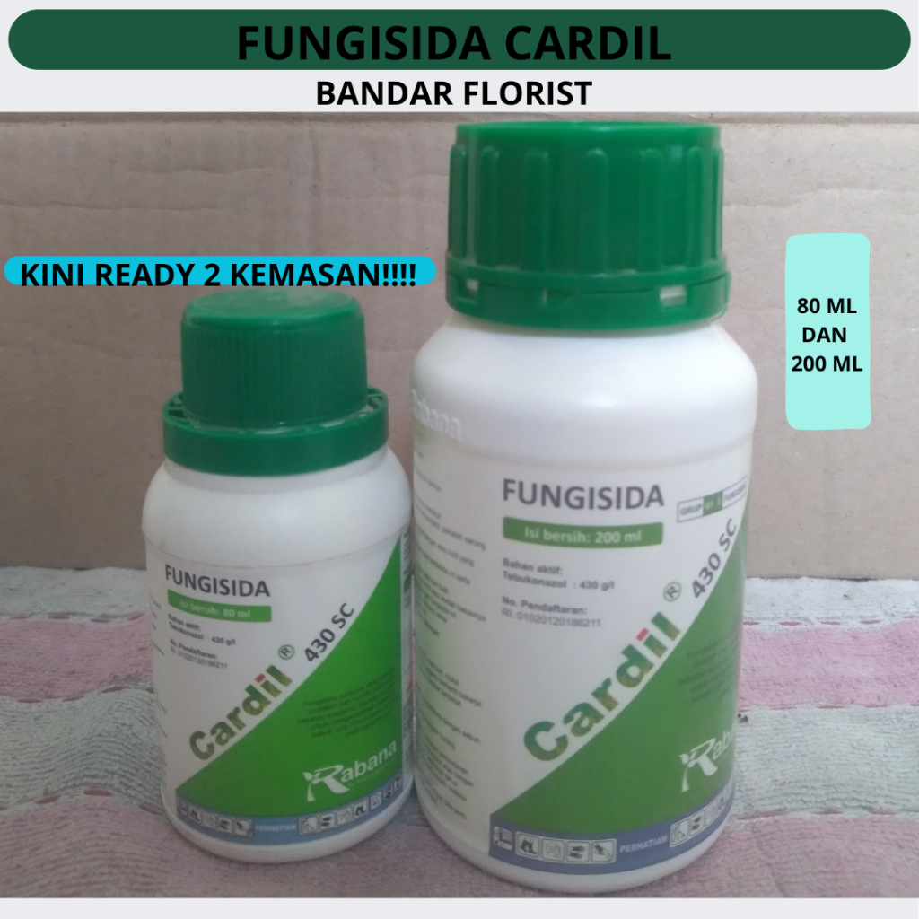 Jual Fungisida Sistemik CARDIL 430SC - Tebukonazol 430 g/l (KEMASAN 80 ...