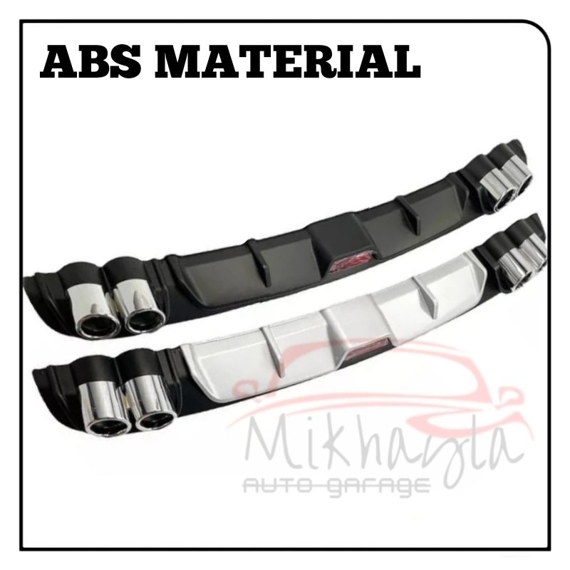 Jual Rear Diffuser Bumper Bemper Belakang Mobil Suzuki ignis | Shopee ...