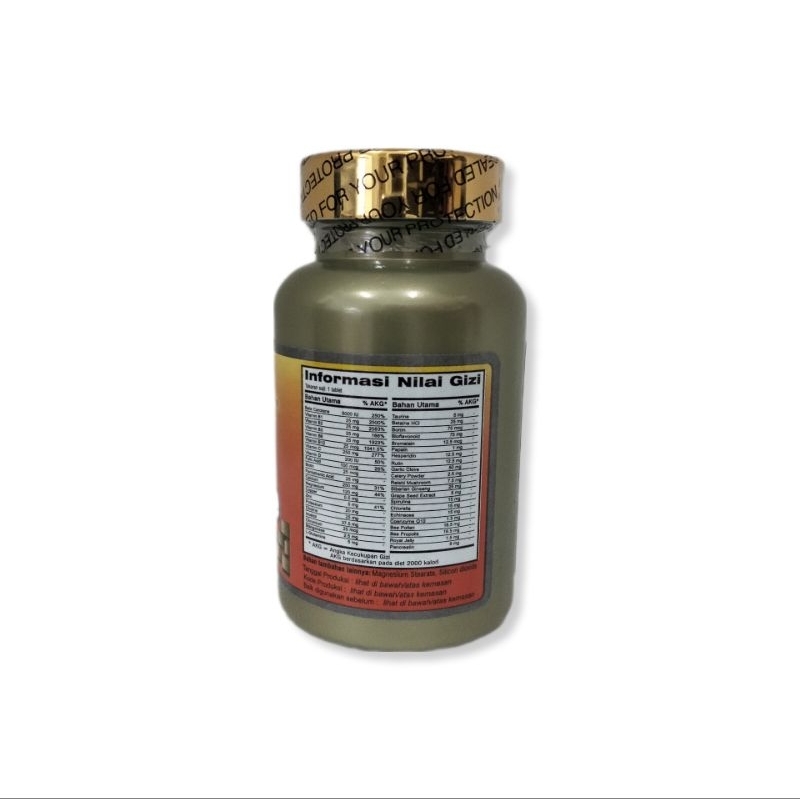 Jual SEA QUILL MegaVite 1200mg 30 Tablet - Multivitamin | Shopee Indonesia
