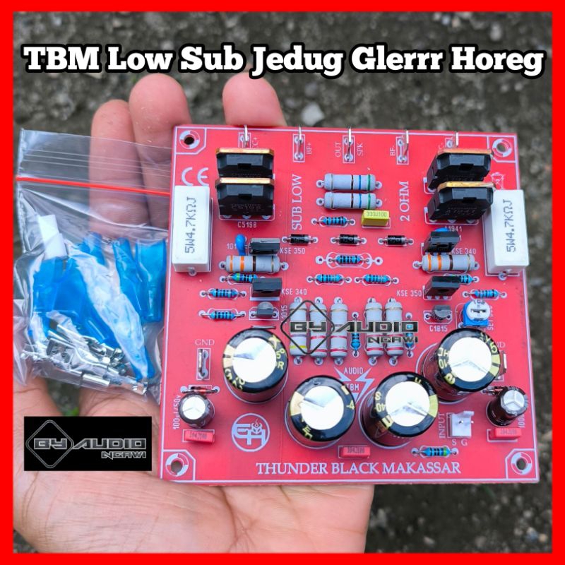 Jual Kit TMB Low Sub | Driver Power TBM Low Sub | TBM Low Sub | Shopee