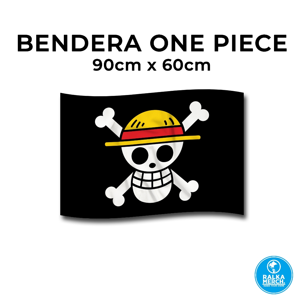 Jual ONE PIECE Bendera Bajak Laut One Piece Anime Flag Shopee