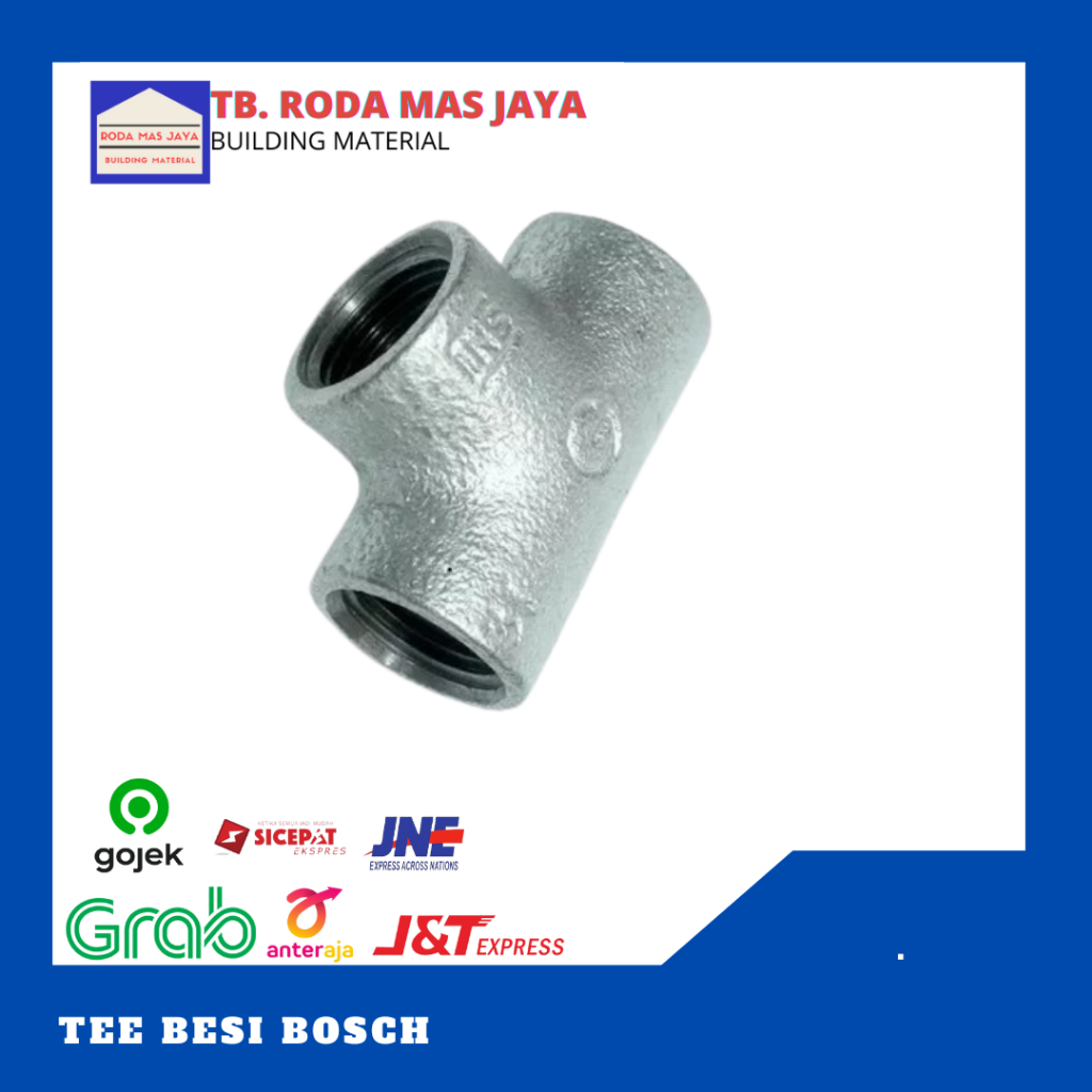 Jual Sambungan Pipa Besi/Fitting Pipa Besi/Tee Besi | Shopee Indonesia