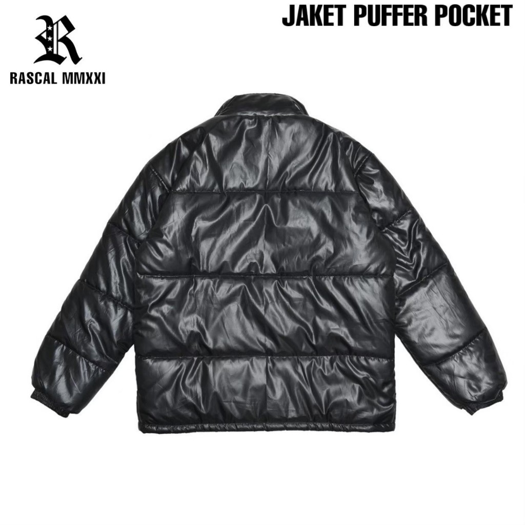 Jual RASCAL Jaket outdoor puffer pocket coat winter ultralight metalic ...