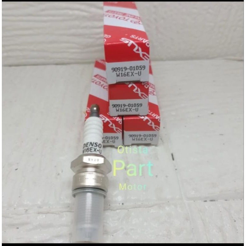 Jual spark plug busi iridium toyota kijang KF60 KF70 7K 5K 90919-01059 ...