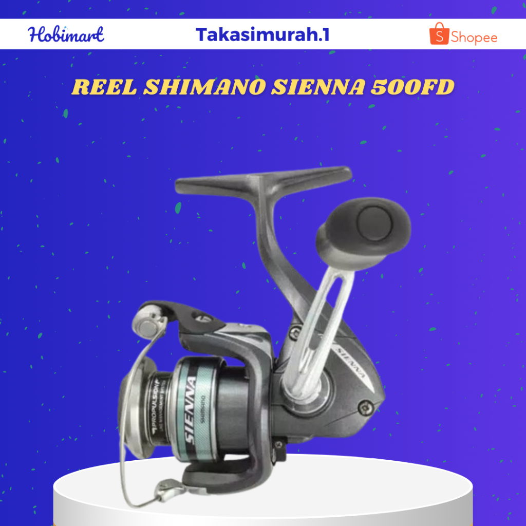 Jual Shimano 500fd 4 Bearings Gear Ratio 4.7:1 Reel Pancing Di