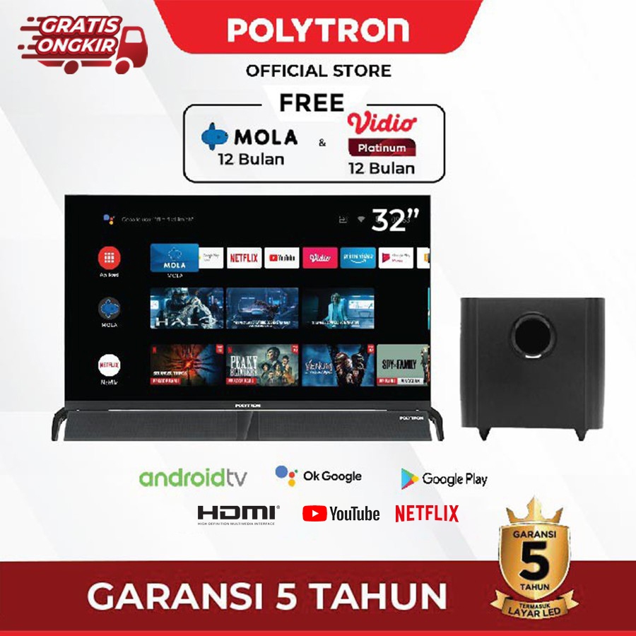 Polytron best sale cinemax soundbar