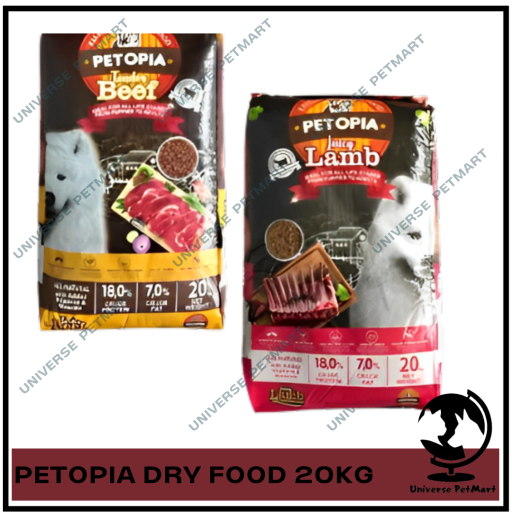 Jual Makanan Kering Anjing Petopia Dog Dry Food 20Kg ( GRAB/GOJEK ONLY ...