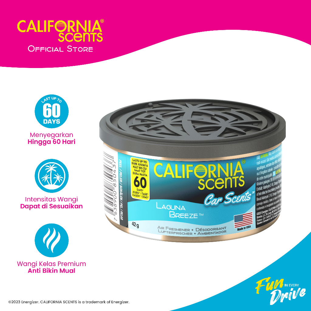 Jual California Scents - Spillproof Laguna Breeze Serbuk Kayu Pengharum ...