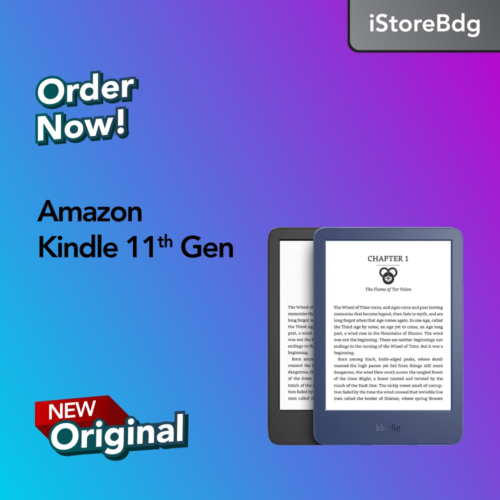 Jual Amazon Kindle 2022 11th Gen 6" Lightest & Compact eBook eReader