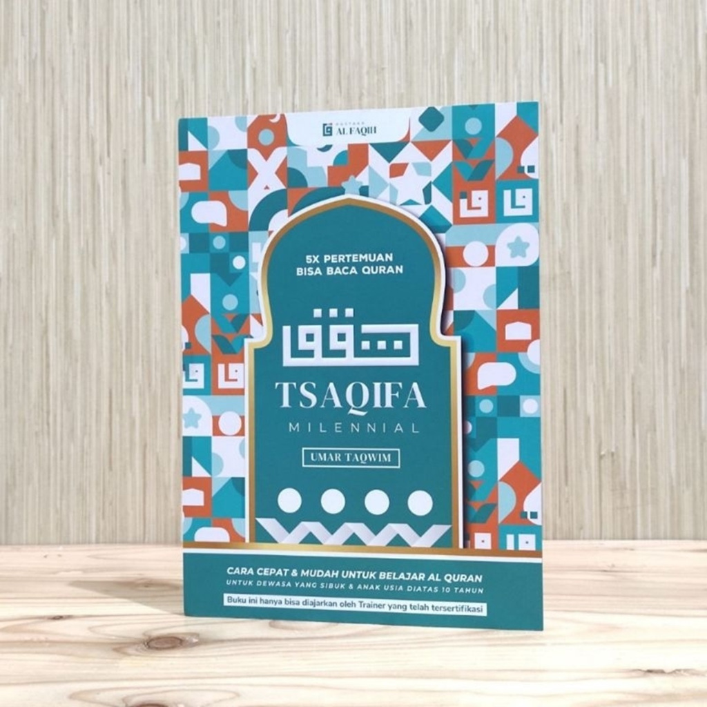 Jual BUKU TSAQIFA MILENIAL PANDUAN CARA CEPAT BACA AL QURAN DALAM 5X ...