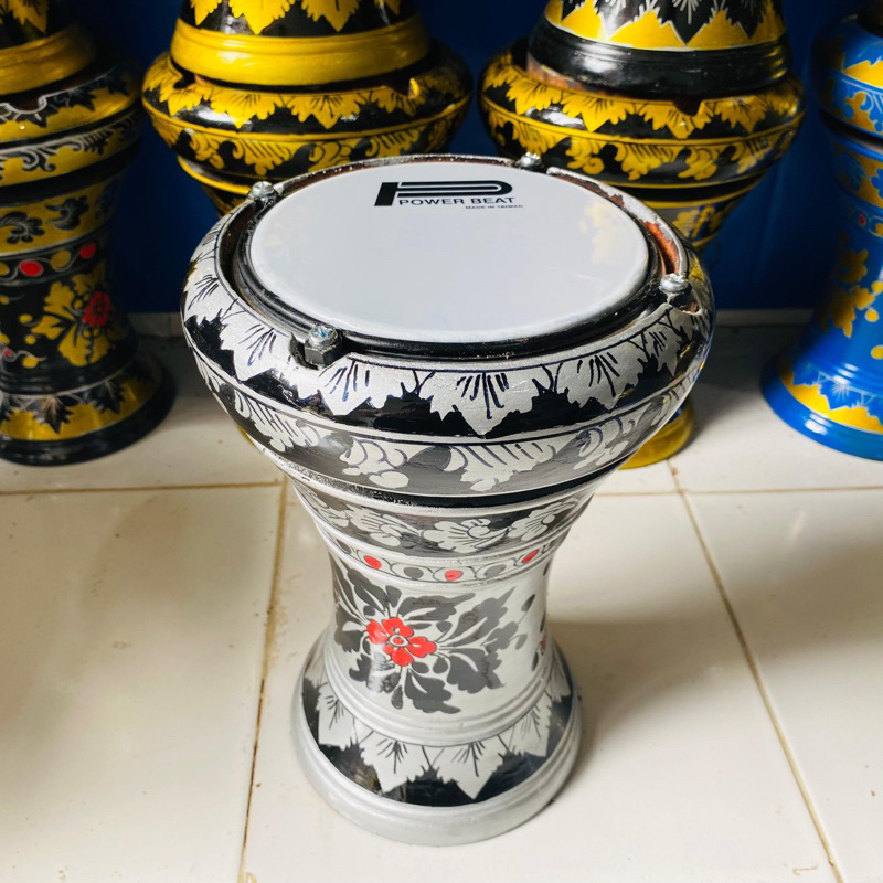 Jual Dumbuk batu darbuka anak ukuran 6 in mika power beat keren ...
