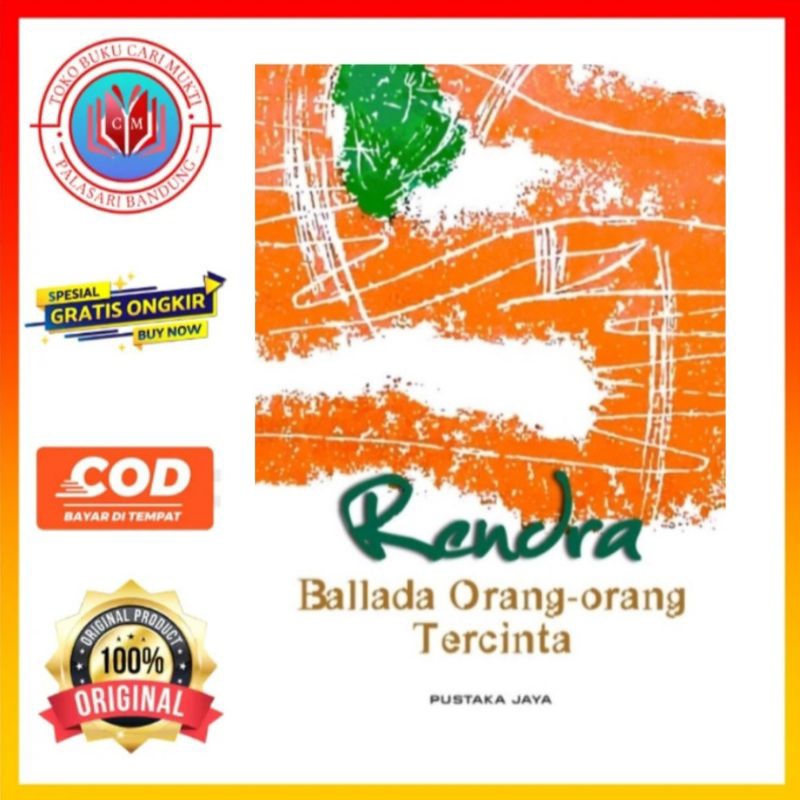 Jual Buku Sajak Ballada Orang-Orang Tercinta - Rendra | Shopee Indonesia