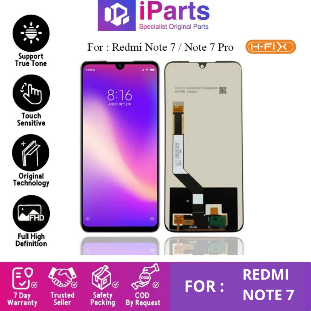 Jual LCD REDMI NOTE 7 / 7 PRO HFIX FULLSET | Shopee Indonesia
