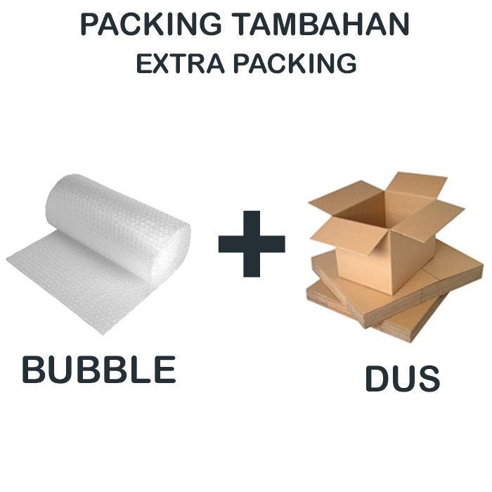 Jual Packing Tambahan Lebih Aman Bubble Wrap + Box Kardus | Shopee ...