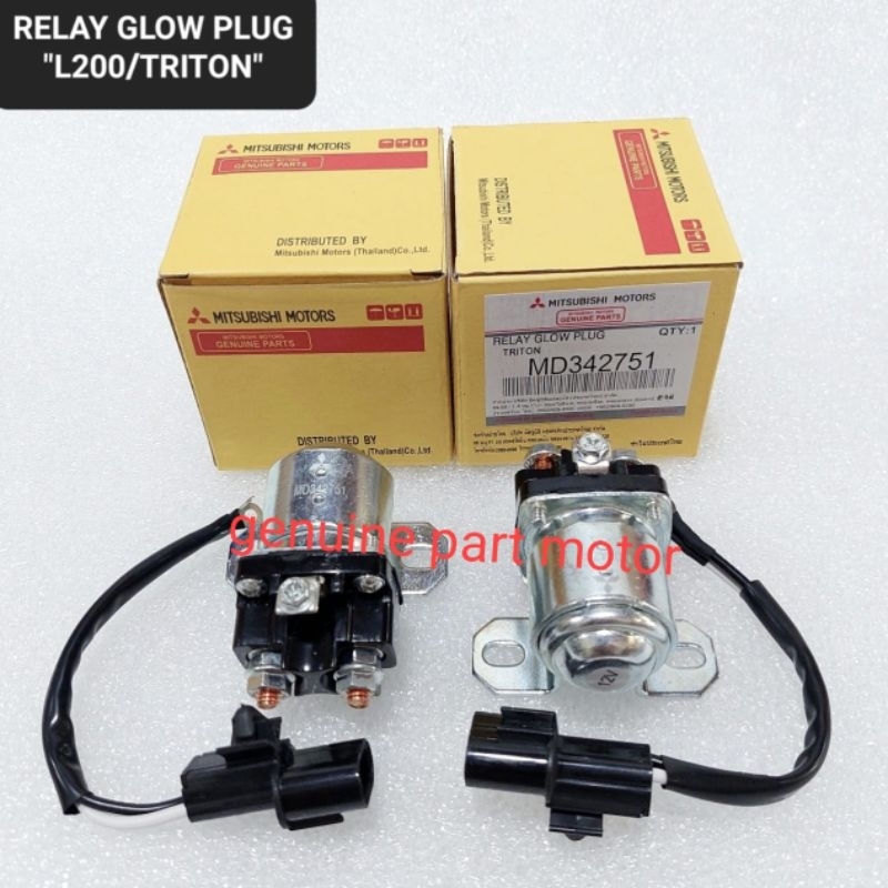 Jual RELAY GLOW PLUG L200/TRITON (MD337888) Shopee Indonesia