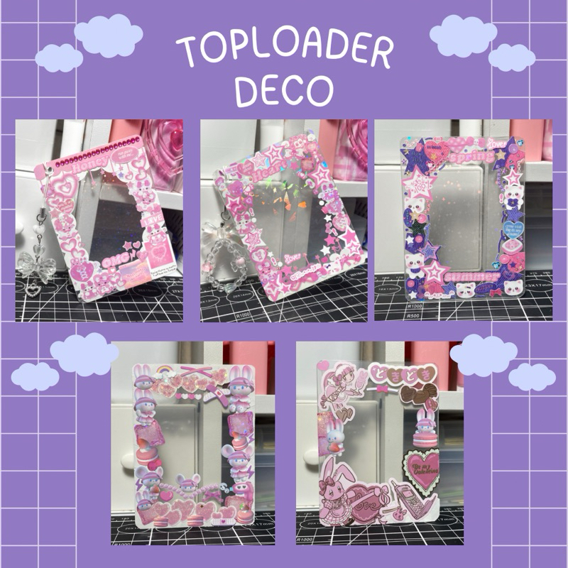 Jual Toploader Deco Sticker Photocard PC Top Loader | Shopee Indonesia