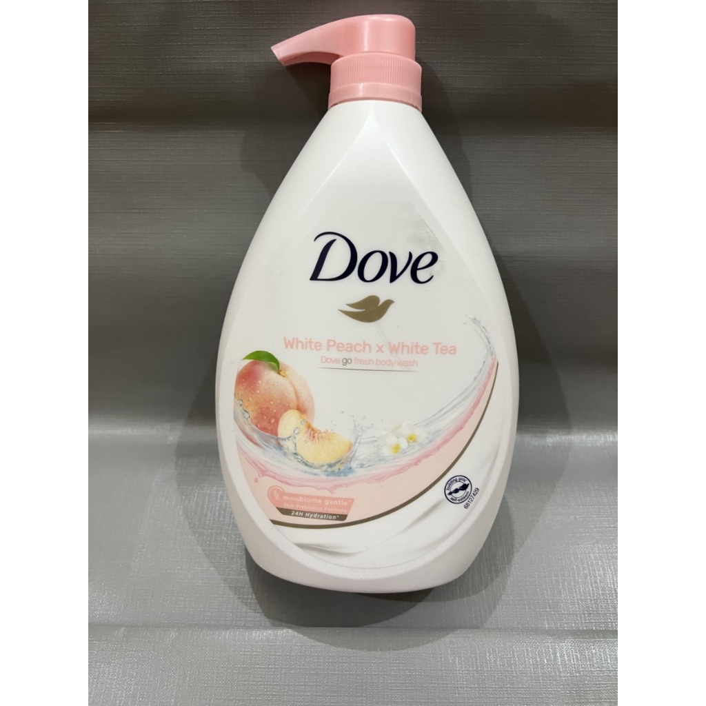 Jual Dove White Peach White Tea Body Wash 1000ml Shopee Indonesia