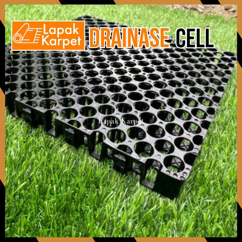 Jual Drainase Cell Alas Rumput Sintetis Ukuran Meteran Tebal Cm Shopee Indonesia