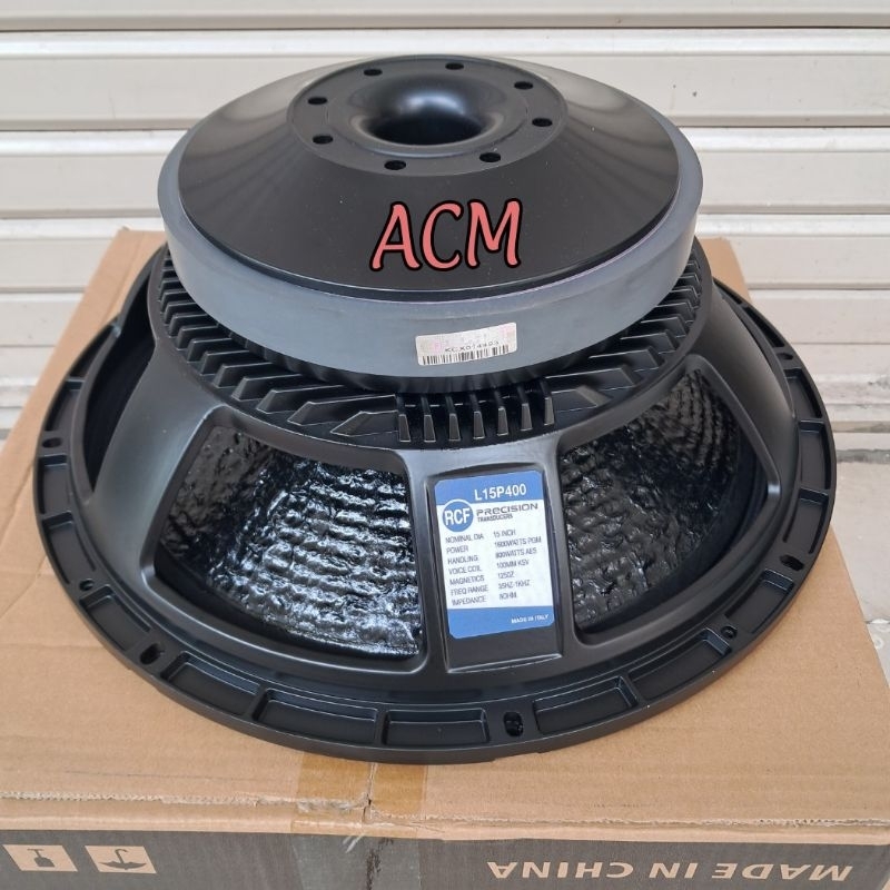 Jual SPEAKER RCF 15 INCH LF15P400 FULL RANGE VC INCH BAHAN BABET