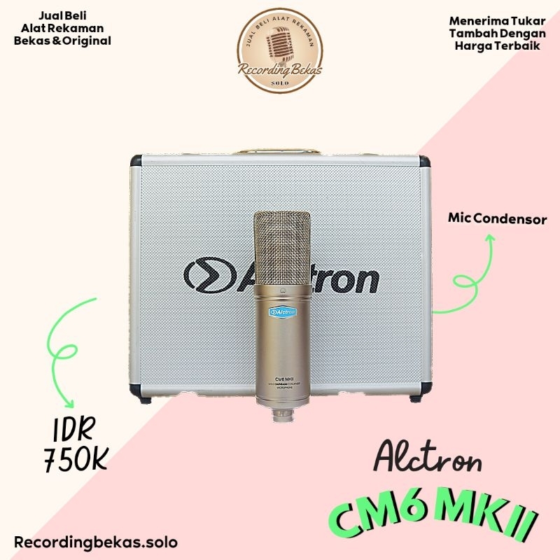 Jual Mic Condensor Alctron CM26 MK2 | Shopee Indonesia
