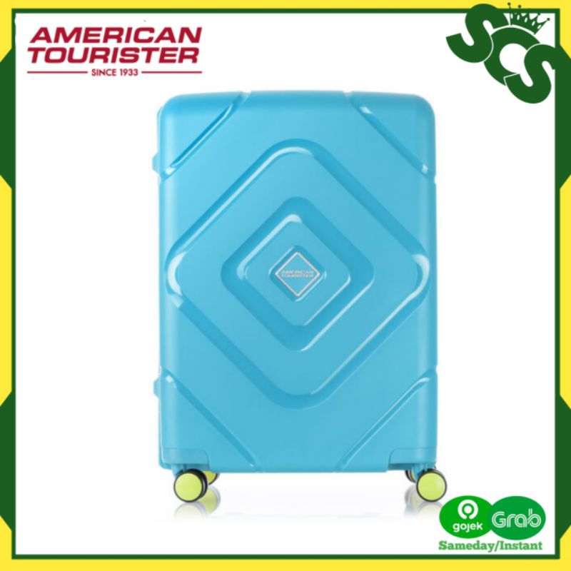AMERICAN TOURISTER Trigard Medium 25 Inch Koper Tanpa Resleting Tahan  Banting