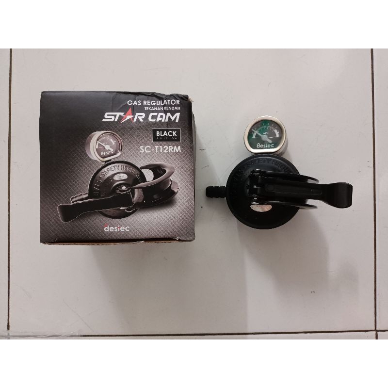 Jual Regulator Gas LPG Jepit Tekanan Rendah STARCAM Meter SCT12RM
