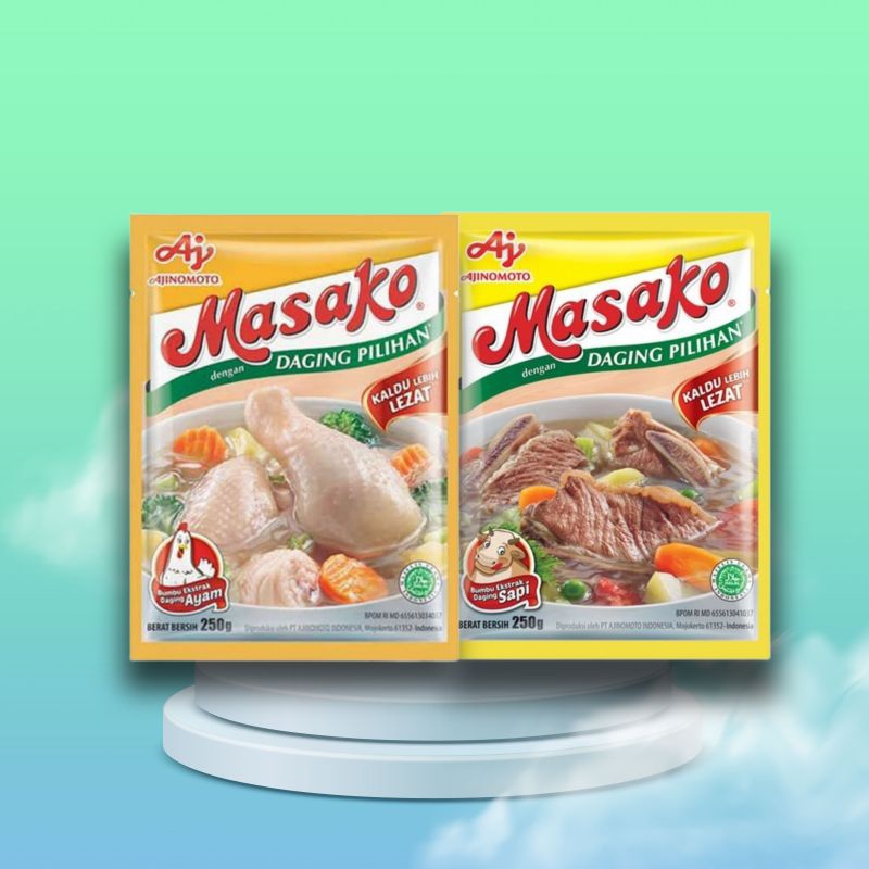 Jual Masako Penyedap Rasa Ayam And Sapi 250 Gr Shopee Indonesia