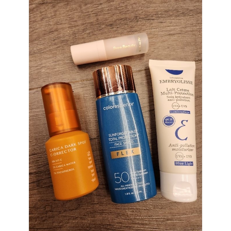 Jual rare beauty mist ColoreScience flex sunscreen tulus vitamin C ...