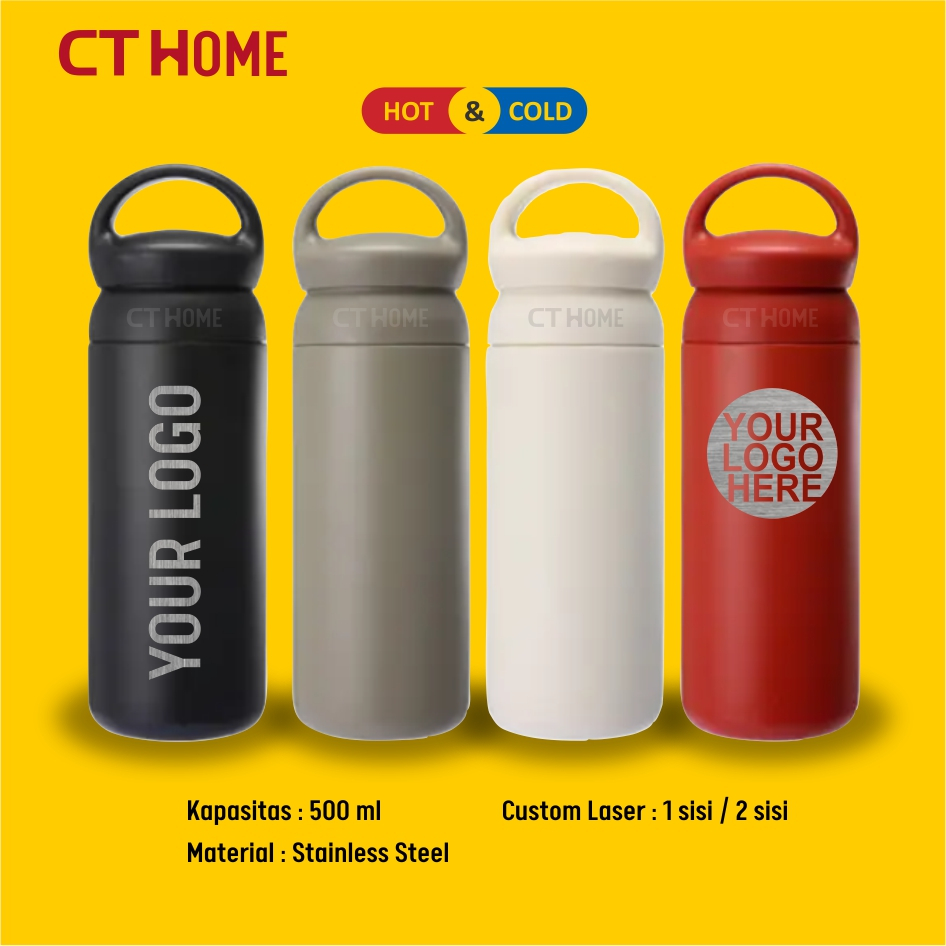 Jual Souvenir Tumbler Premium Custom Laser Grafir Travel Thumbler 500 ...