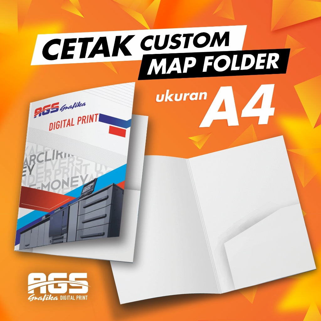 Jual Cetak Map Folder A4 Map Sekolah Kantor Map Rekam Medis Map