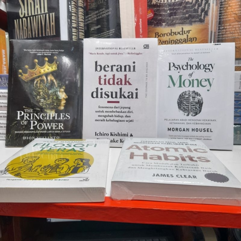 Jual Paket 5 Buku The Principles Of Power Berani Tidak Disukai The